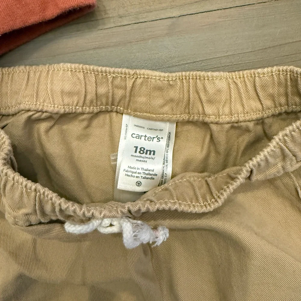 Old Navy baby girls shorts assorted - Coral, Rust, Tan